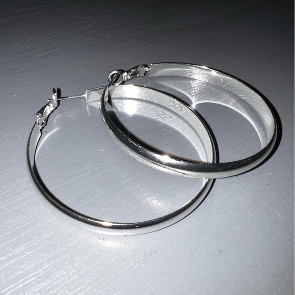 Jewelry - Sterling Silver Hoop Earrings